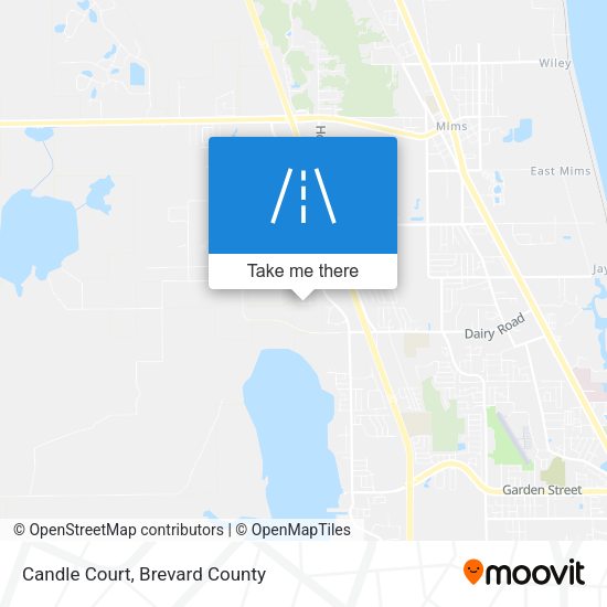 Candle Court map