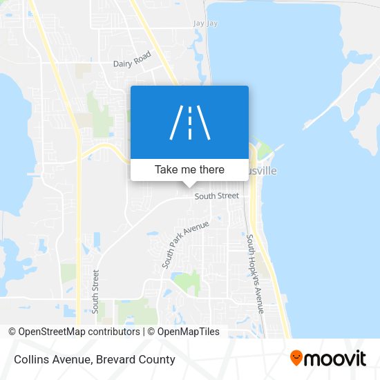 Collins Avenue map