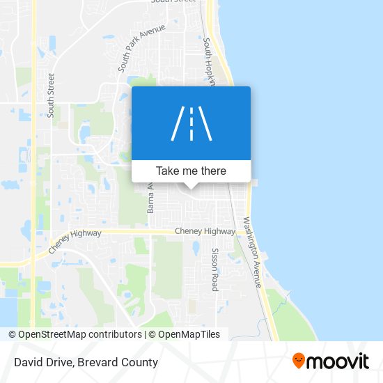 David Drive map