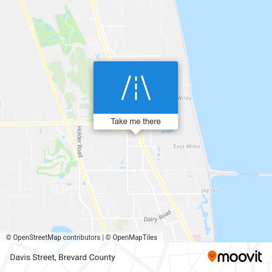 Davis Street map