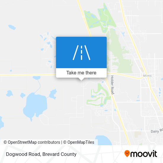Mapa de Dogwood Road