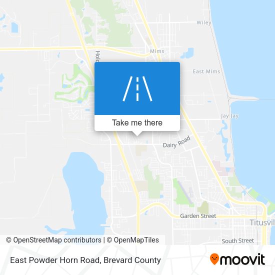 Mapa de East Powder Horn Road