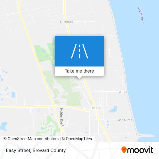 Easy Street map