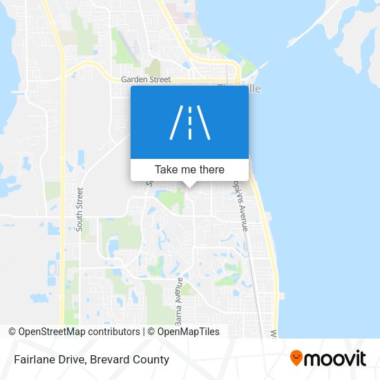Mapa de Fairlane Drive