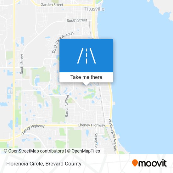 Florencia Circle map