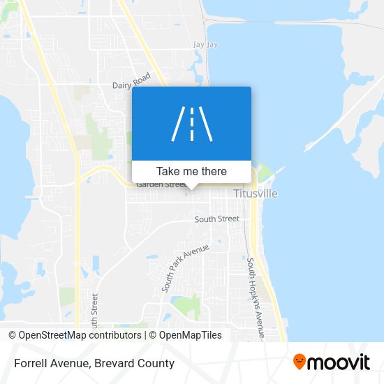 Forrell Avenue map
