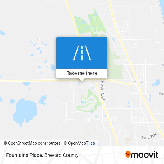 Fountains Place map
