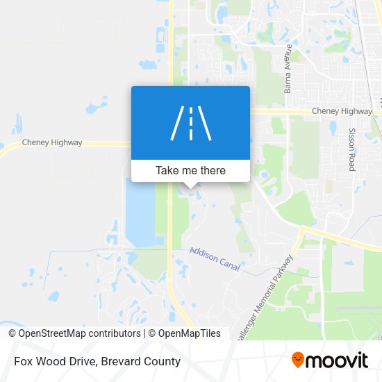 Fox Wood Drive map