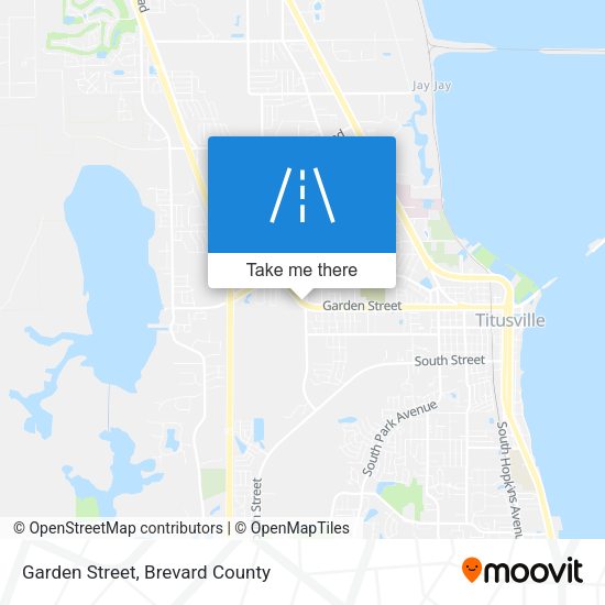 Mapa de Garden Street