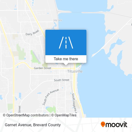 Mapa de Garnet Avenue