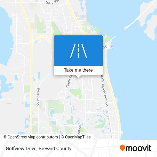 Golfview Drive map