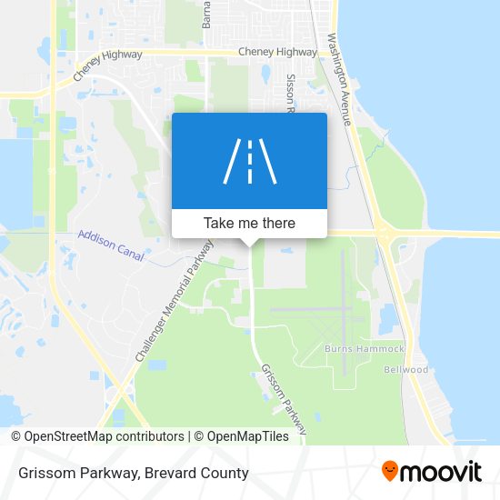 Mapa de Grissom Parkway