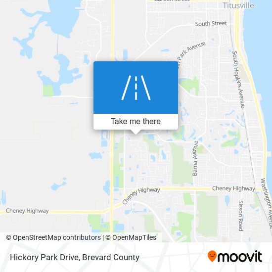 Hickory Park Drive map