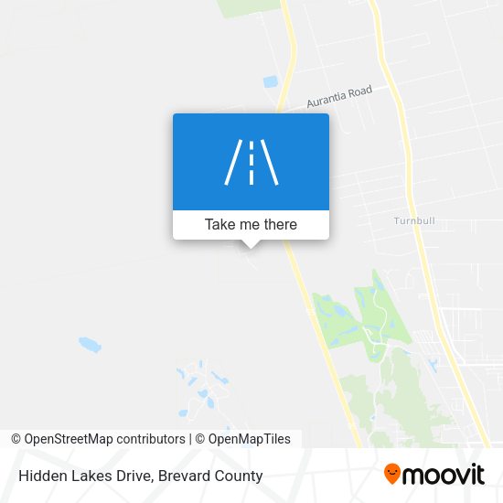 Mapa de Hidden Lakes Drive
