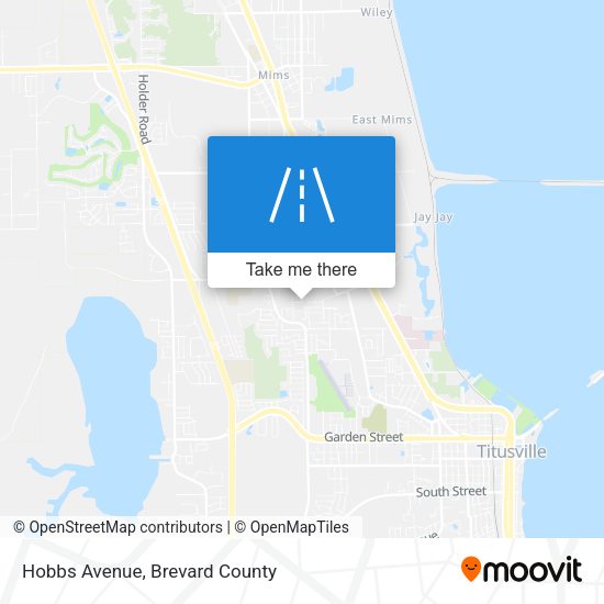 Mapa de Hobbs Avenue
