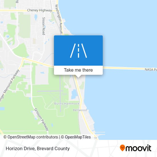 Horizon Drive map
