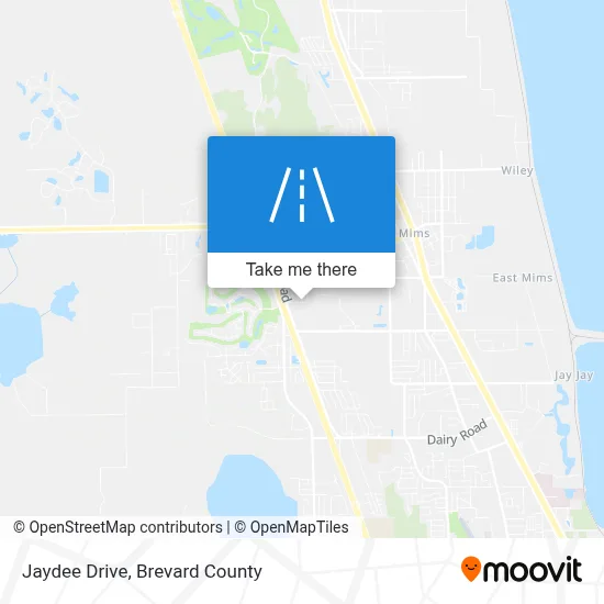 Jaydee Drive map