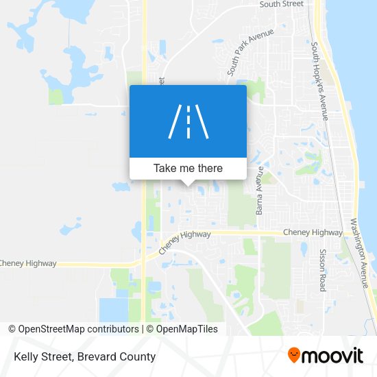 Mapa de Kelly Street