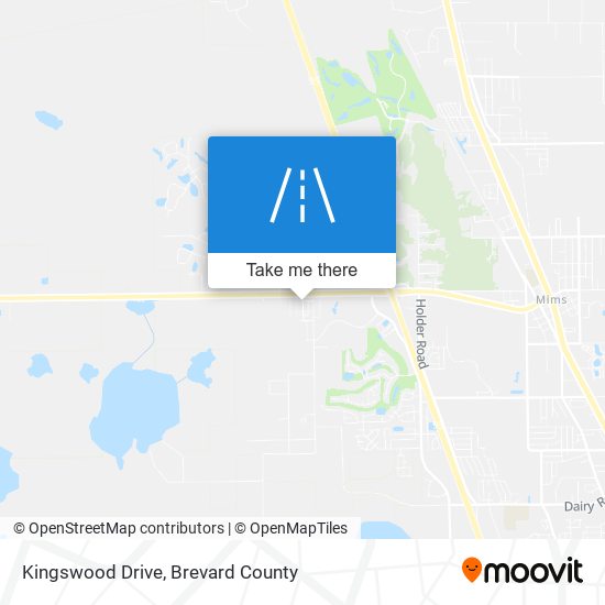 Mapa de Kingswood Drive