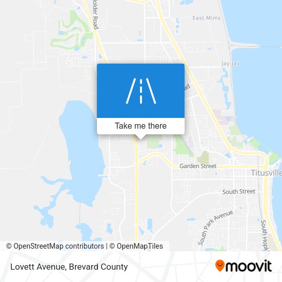 Mapa de Lovett Avenue