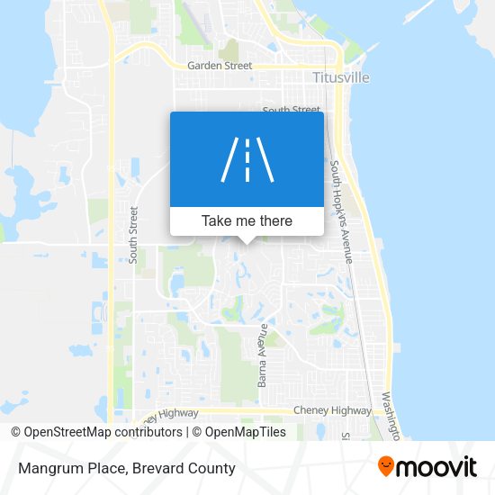 Mangrum Place map