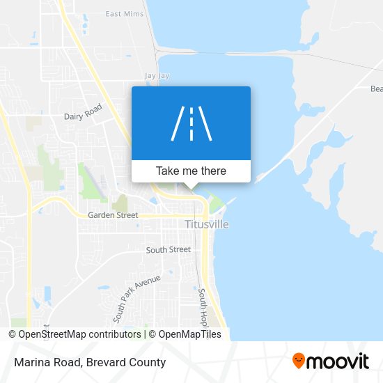 Mapa de Marina Road