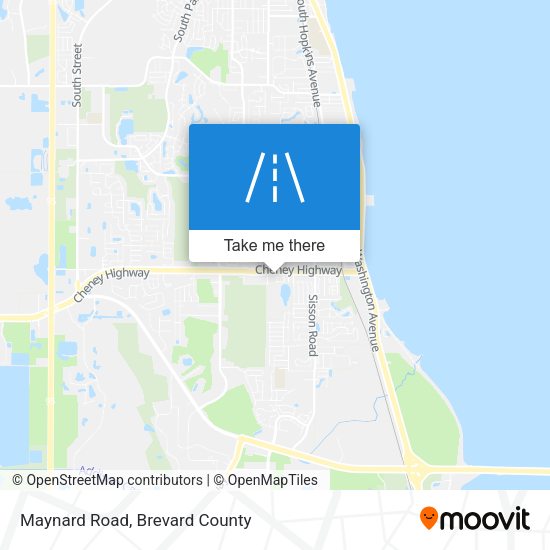 Maynard Road map