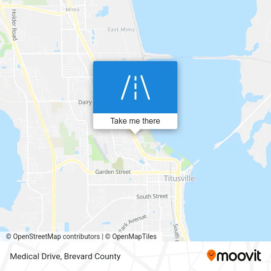 Medical Drive map