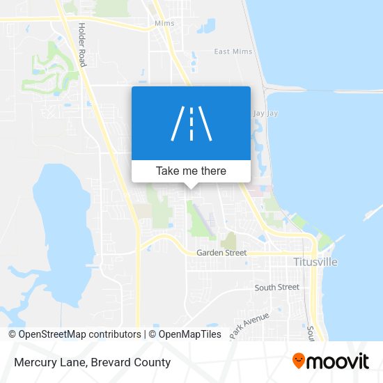 Mercury Lane map