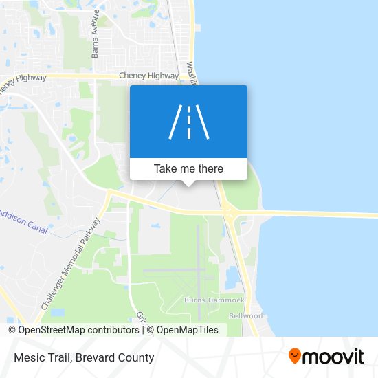 Mesic Trail map
