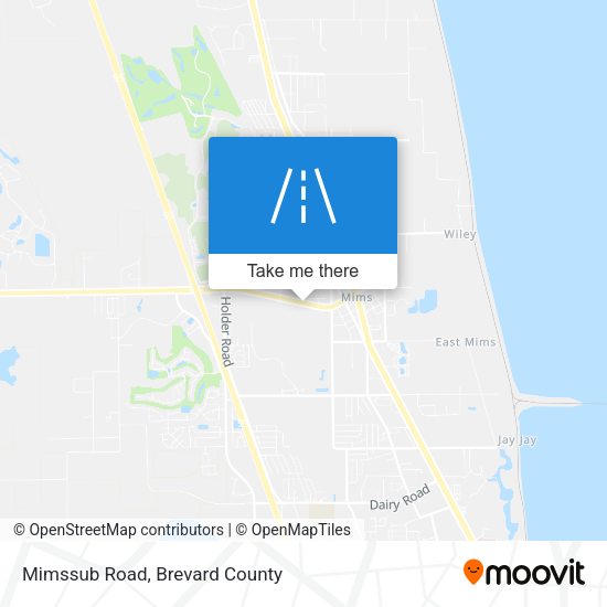Mapa de Mimssub Road
