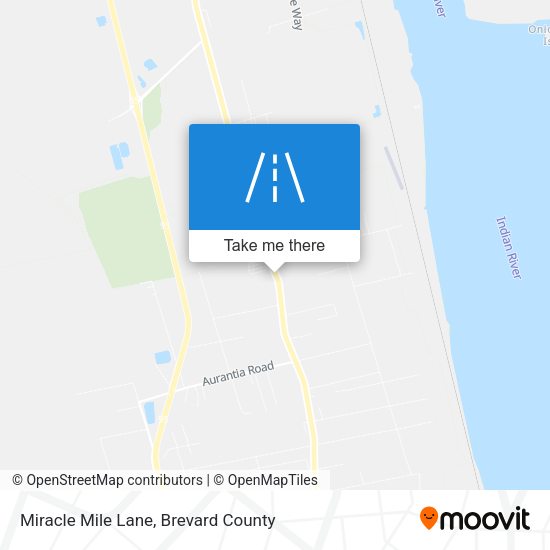 Mapa de Miracle Mile Lane