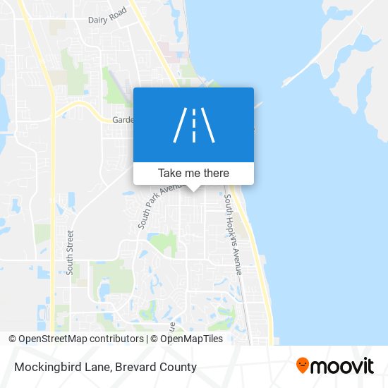 Mockingbird Lane map