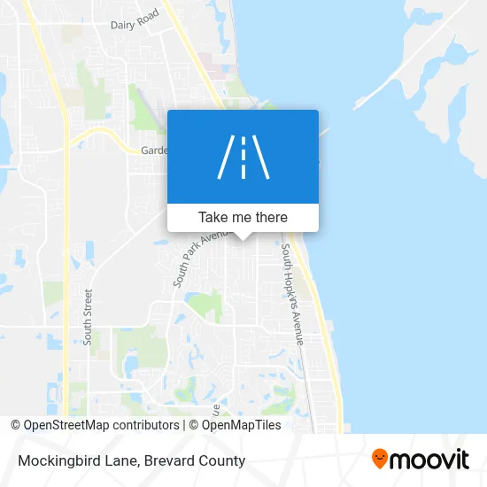 Mockingbird Lane map