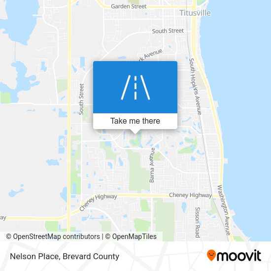 Nelson Place map