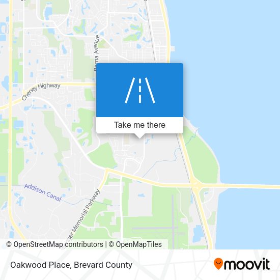 Mapa de Oakwood Place