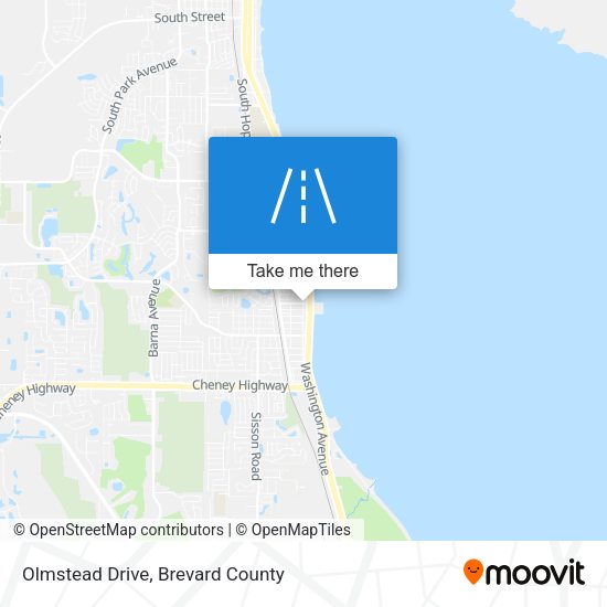 Mapa de Olmstead Drive