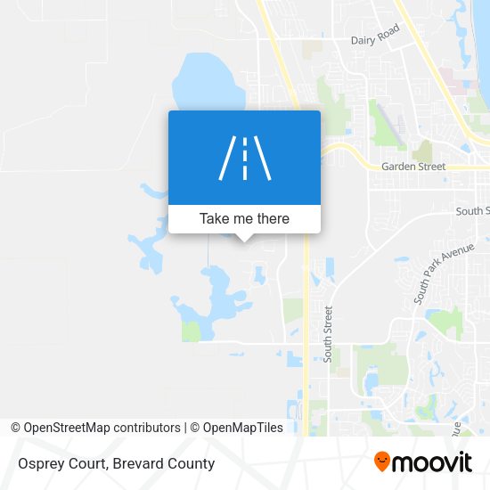 Mapa de Osprey Court