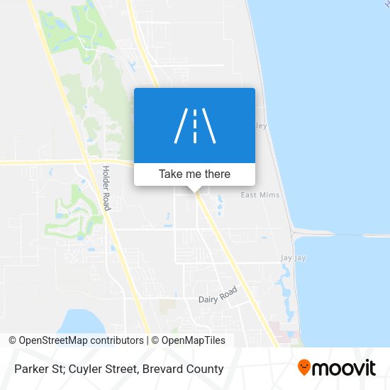 Parker St; Cuyler Street map