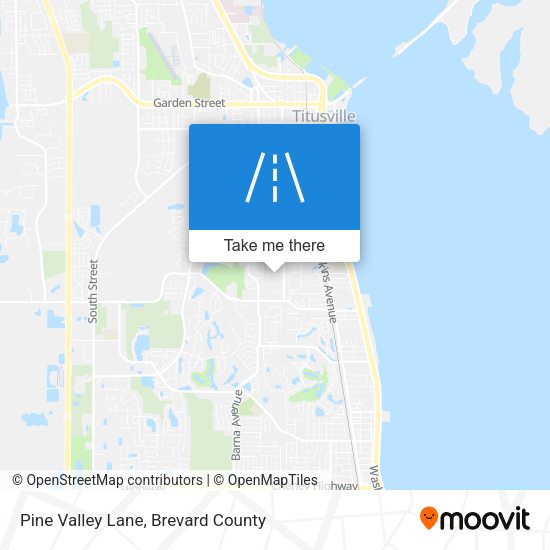 Mapa de Pine Valley Lane