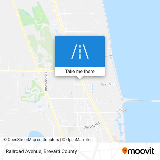 Railroad Avenue map