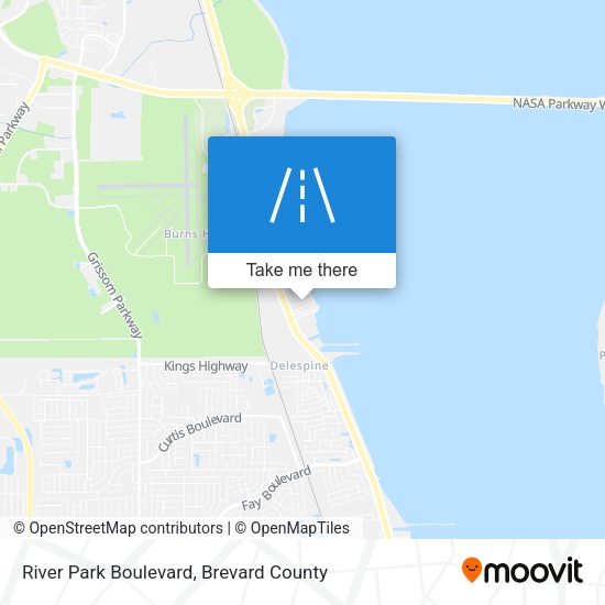 Mapa de River Park Boulevard
