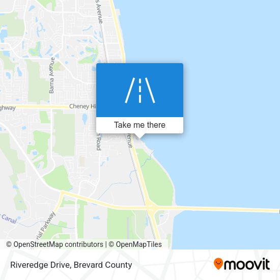Riveredge Drive map
