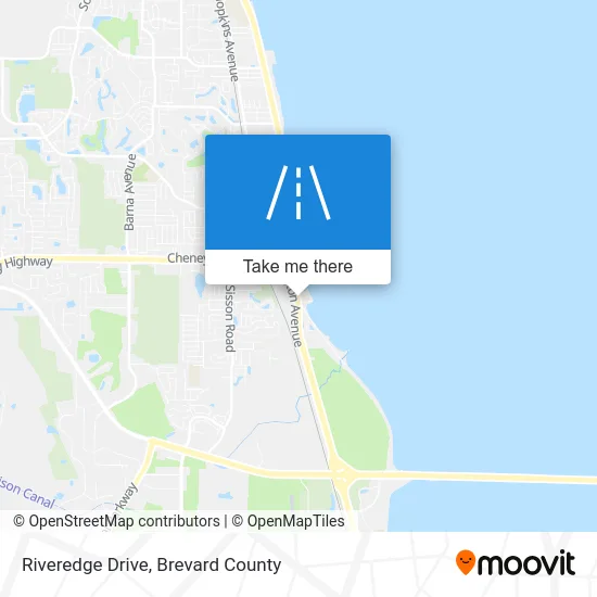 Riveredge Drive map