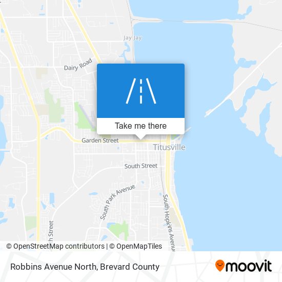 Mapa de Robbins Avenue North