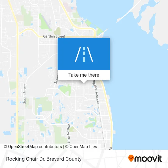 Rocking Chair Dr map