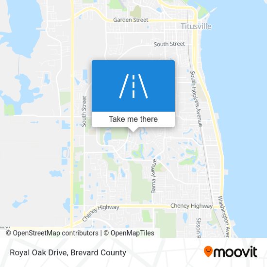 Mapa de Royal Oak Drive