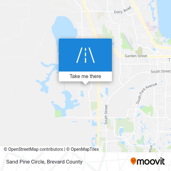 Sand Pine Circle map