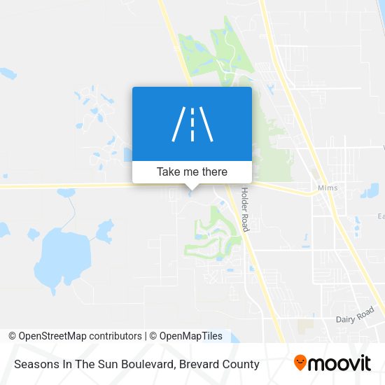 Mapa de Seasons In The Sun Boulevard