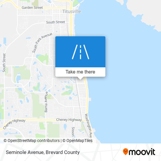 Seminole Avenue map